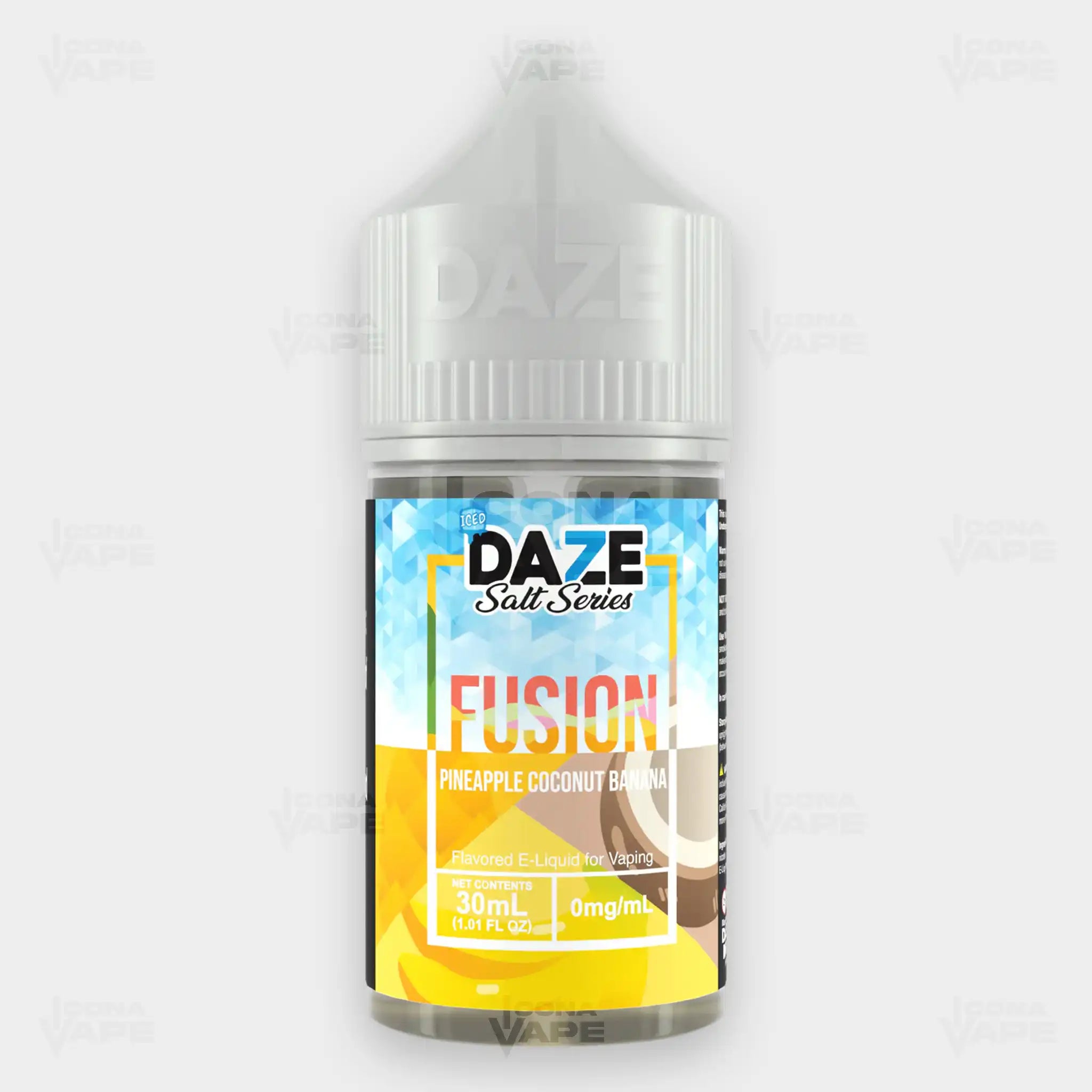 ICED PINEAPPLE COCONUT BANANA - 7 DAZE FUSION - 30ML