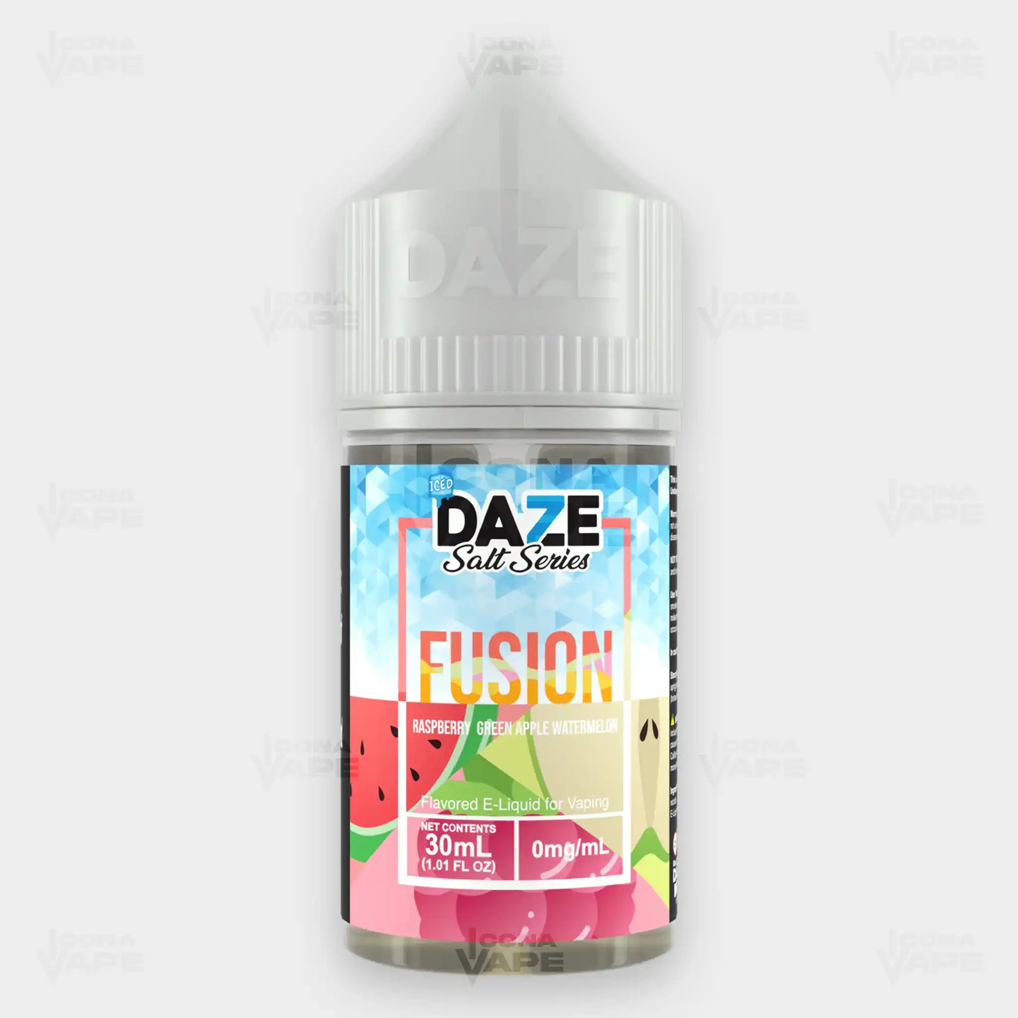 ICED RASPBERRY GREEN APPLE WATERMELON - 7 DAZE FUSION - 30ML