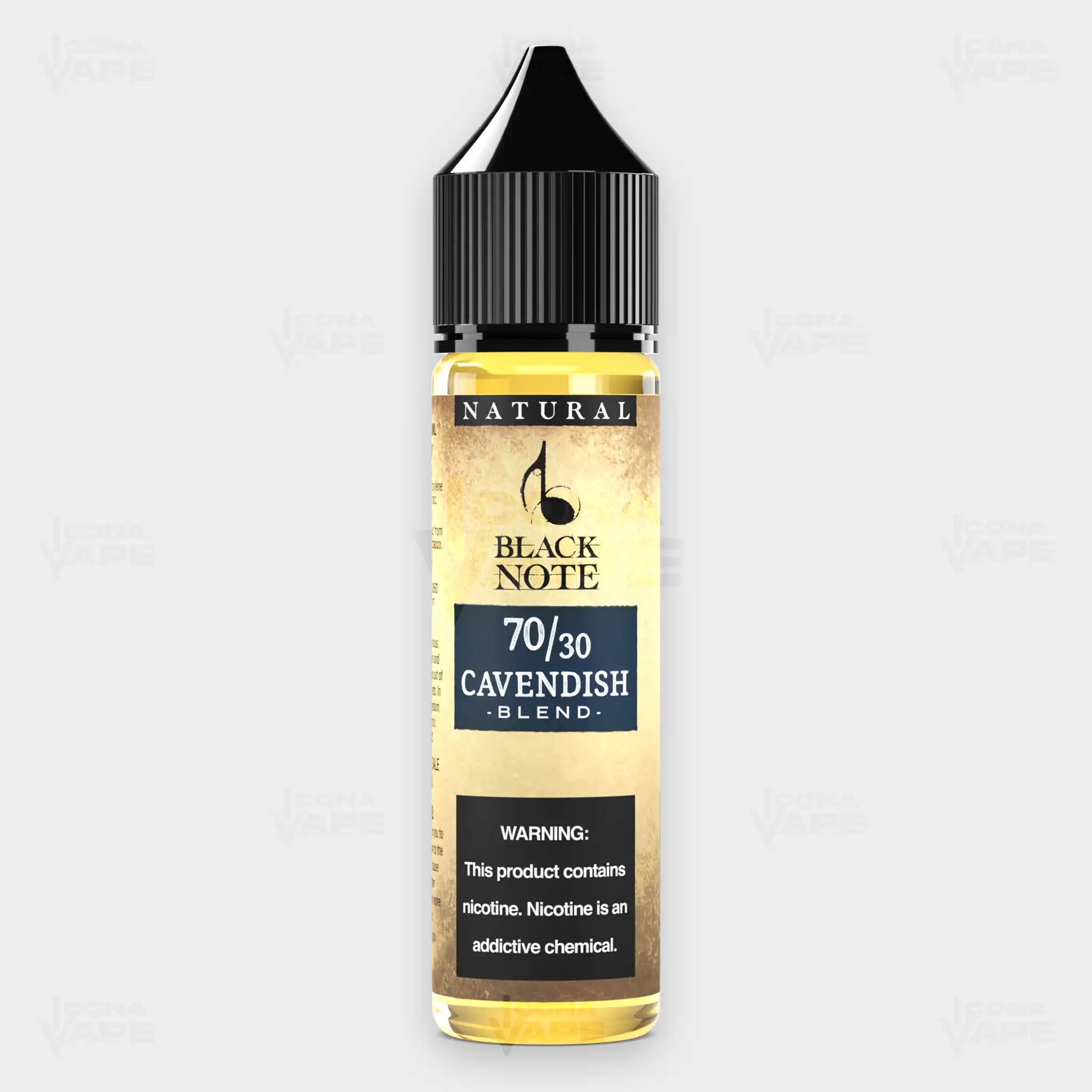 Black Note Cavendish Freebase Premium E-Liquid 60ml