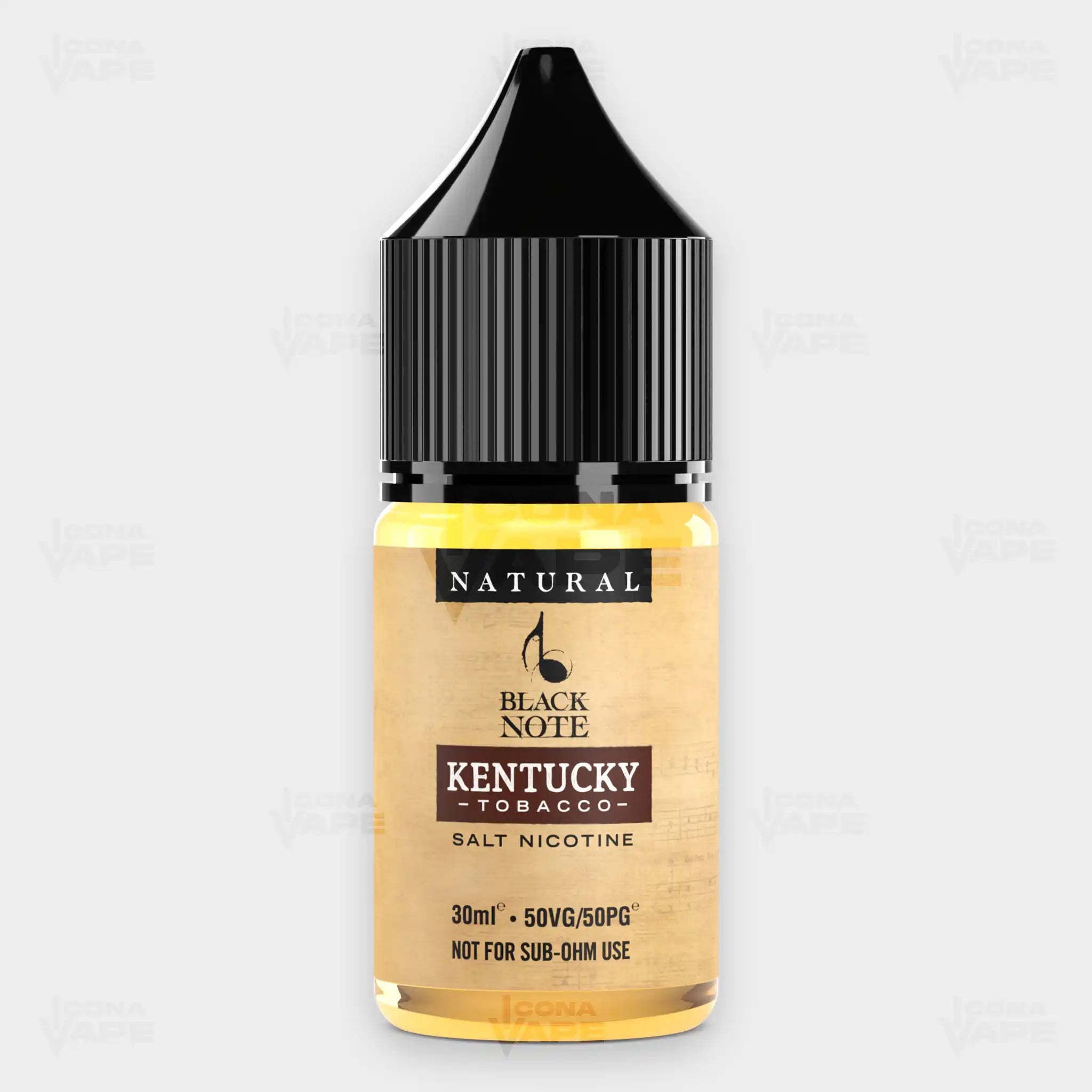 Black Note Kentucky Nic Salt Premium E-Liquid 30ml