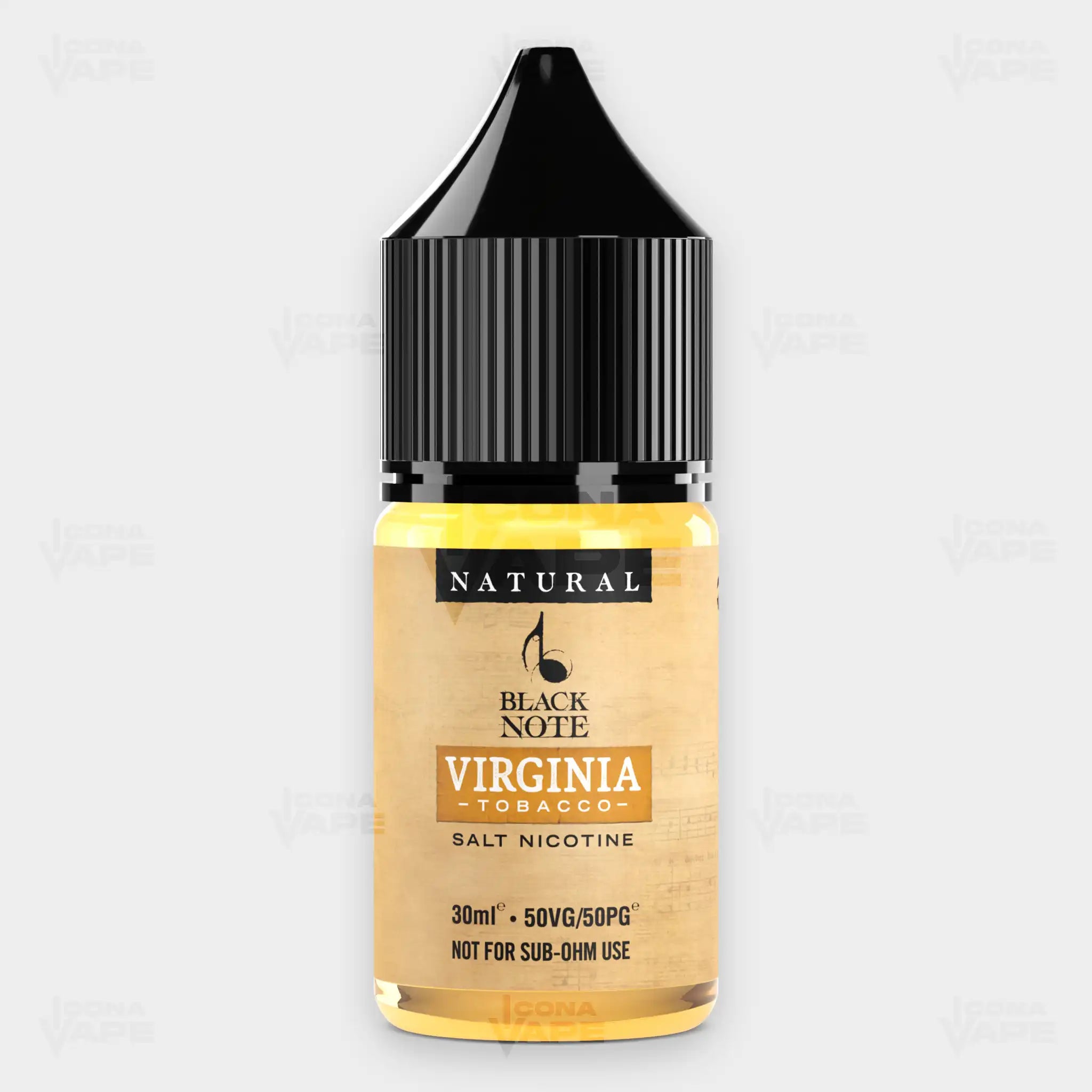 Black Note Virginia Nic Salt Premium E-Liquid 30ml