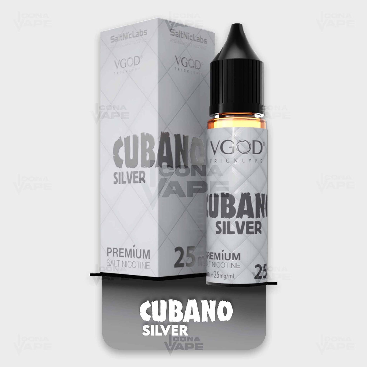 VGOD Cubano Silver Salt Nic 30ml E-Liquid Flavor