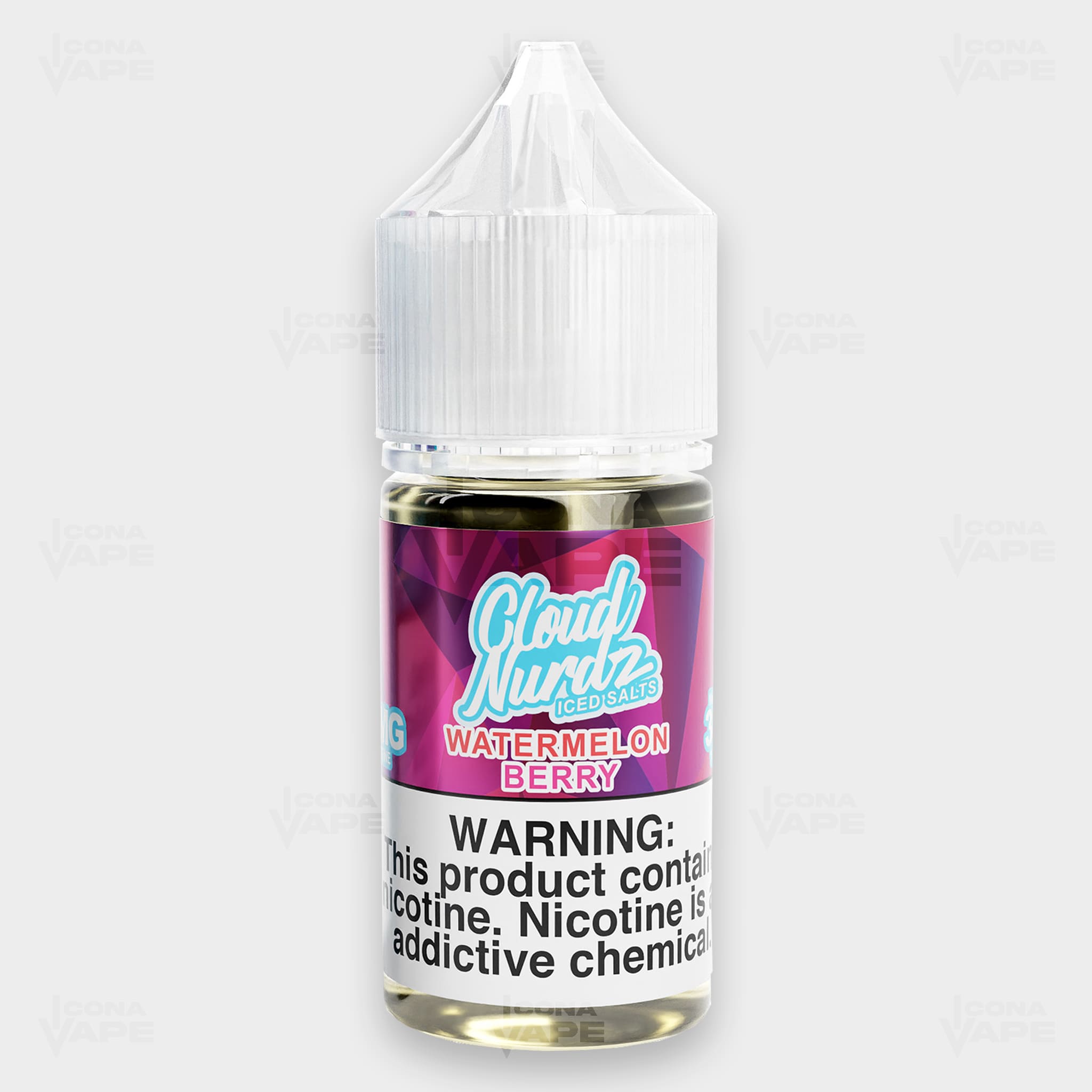 ICED WATERMELON BERRY - CLOUD NURDZ - 30ML