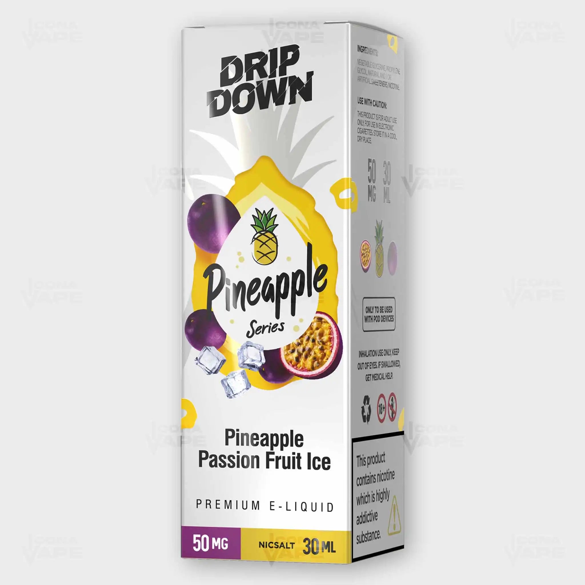 PINEAPPLE PASSION FRUIT ICE - DRIP DOWN - 30ML