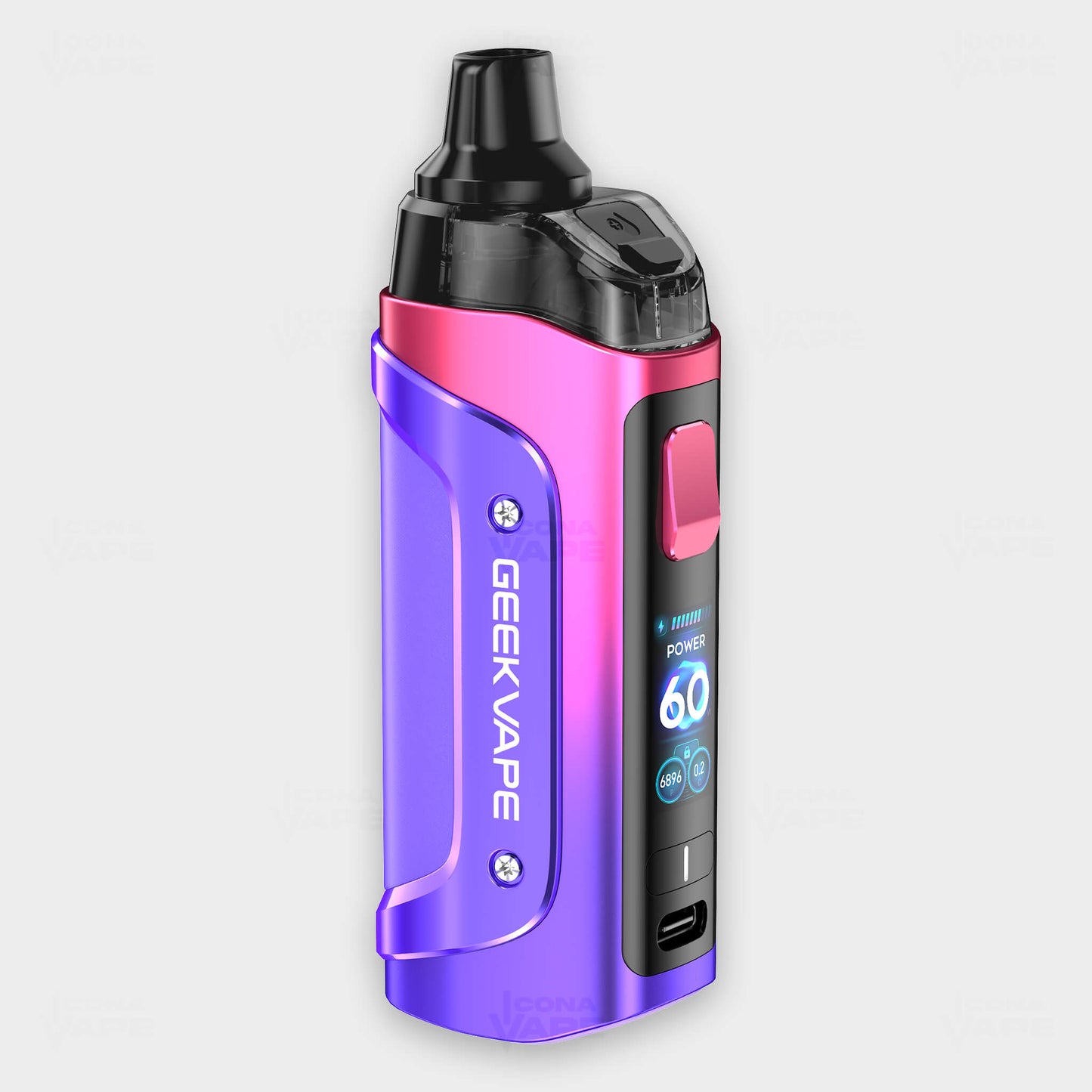 geekvape aegis boost 3 60w pod mod rainbow purple colorful pod system for pakistan