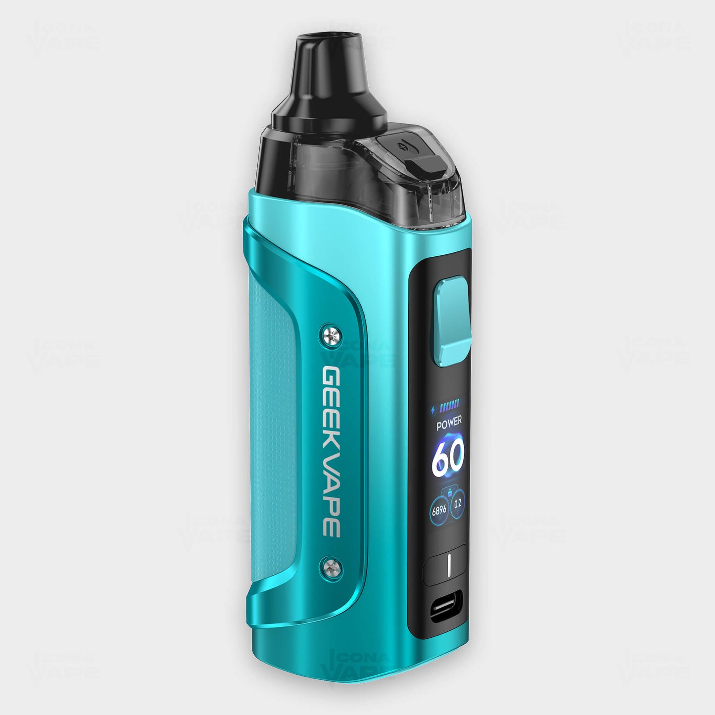 geekvape aegis boost 3 teal blue pod mod 60w smart mode vape with top airflow pakistan