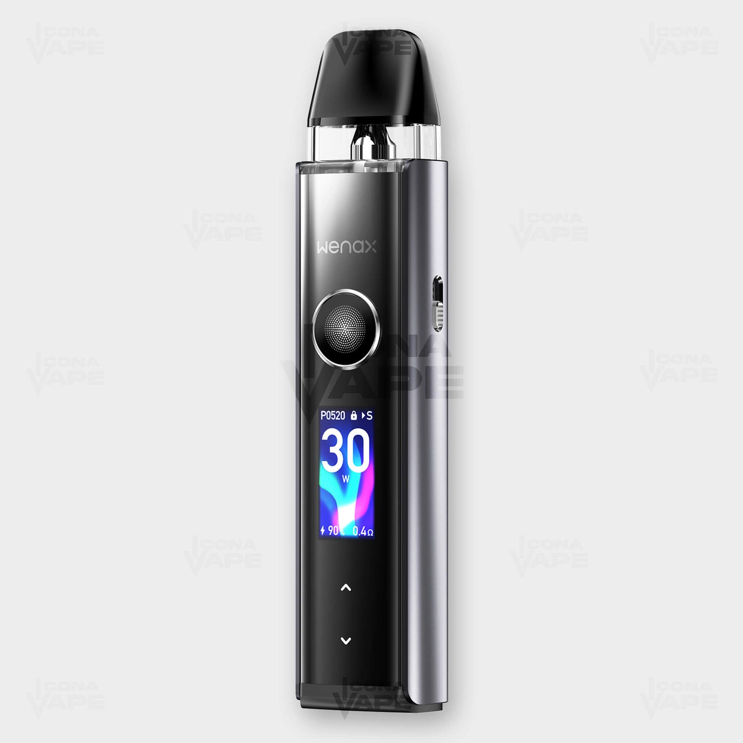 geekvape wenax q pro starlight grey pod device with q cartridge compatibility