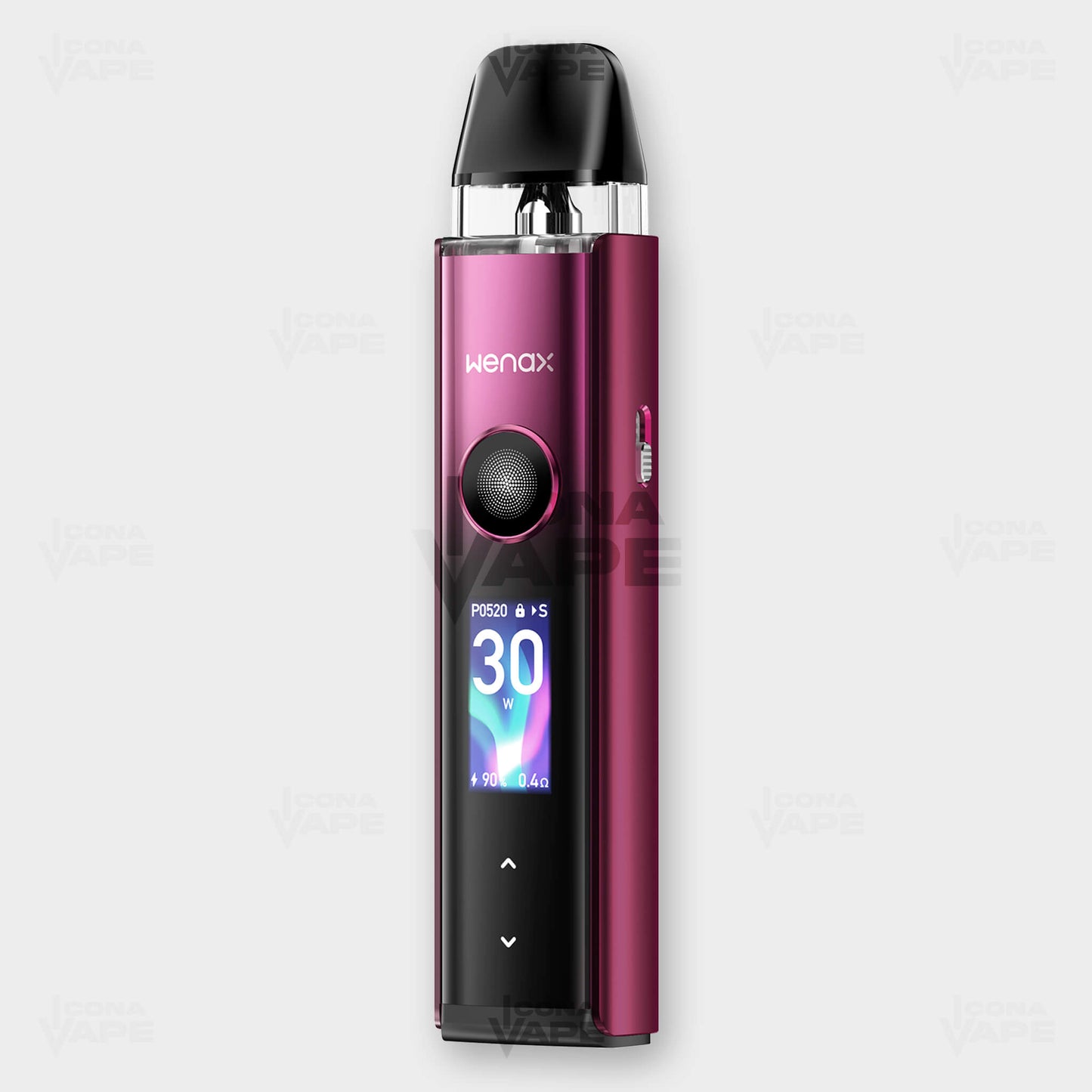 geekvape wenax q pro twilight red pod kit with type-c fast charging