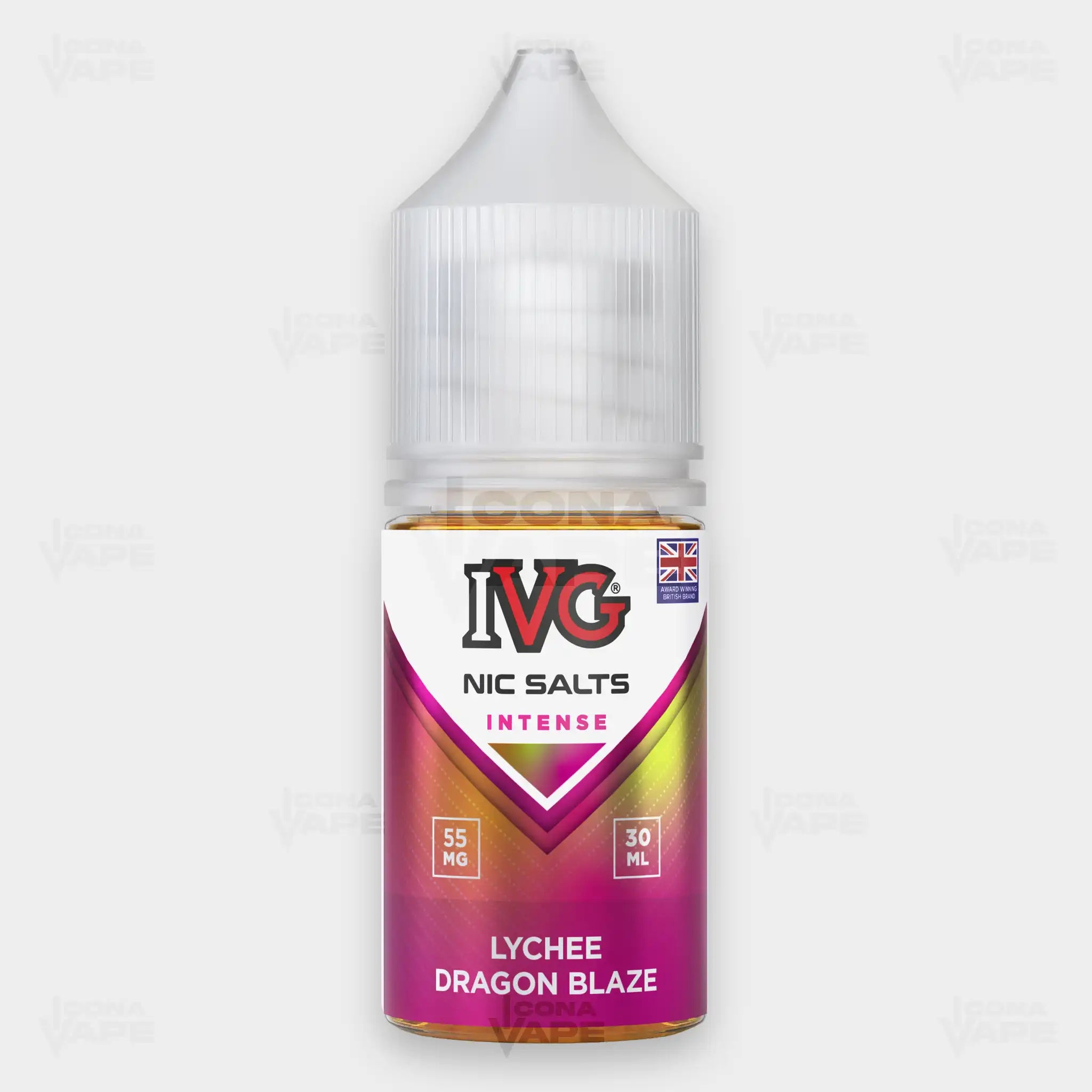IVG Intense Lychee Dragon Blaze 30ml Nic Salt E-Liquid Icy Tropical Vape Juice Pakistan
