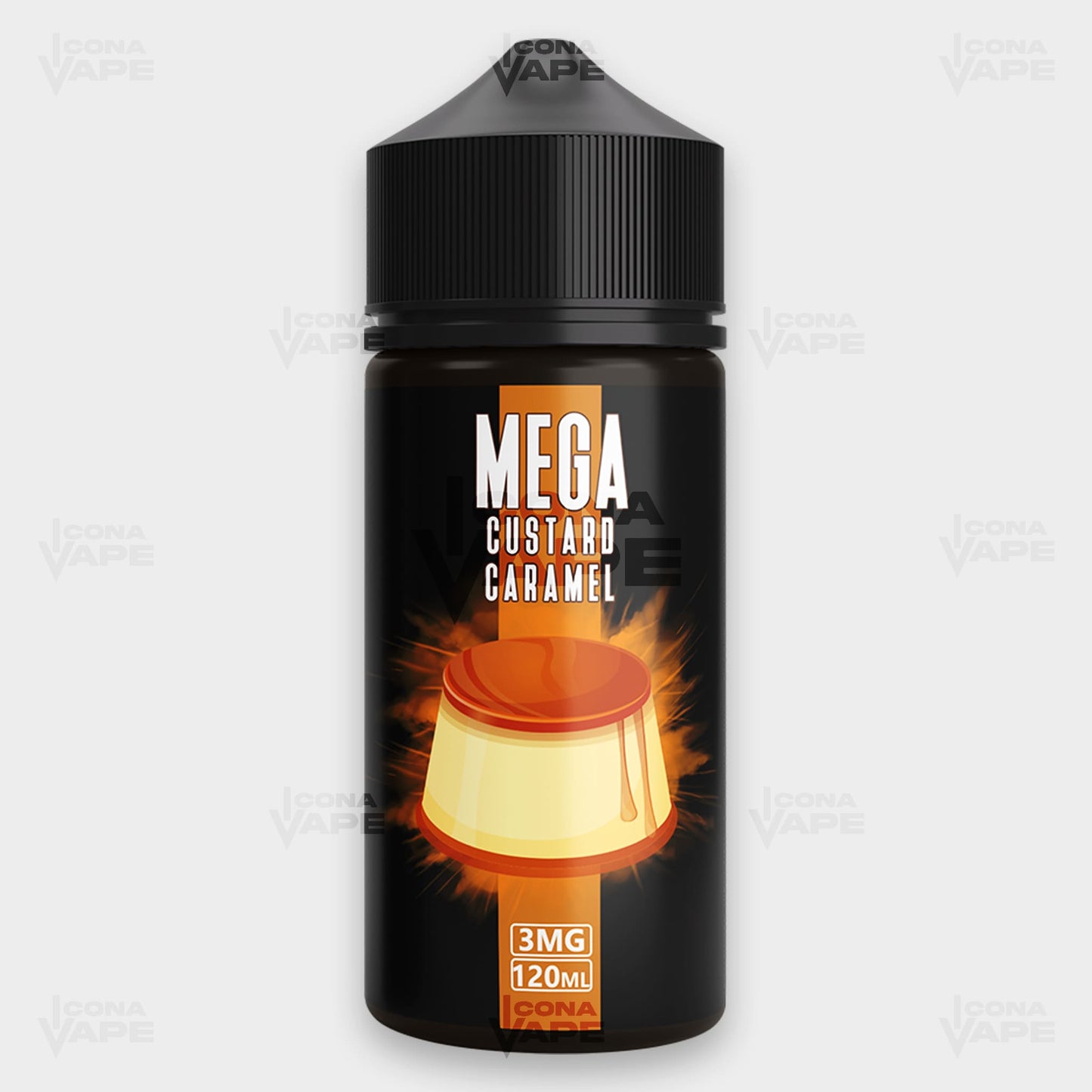 CUSTARD CARAMEL - MEGA - 120ML