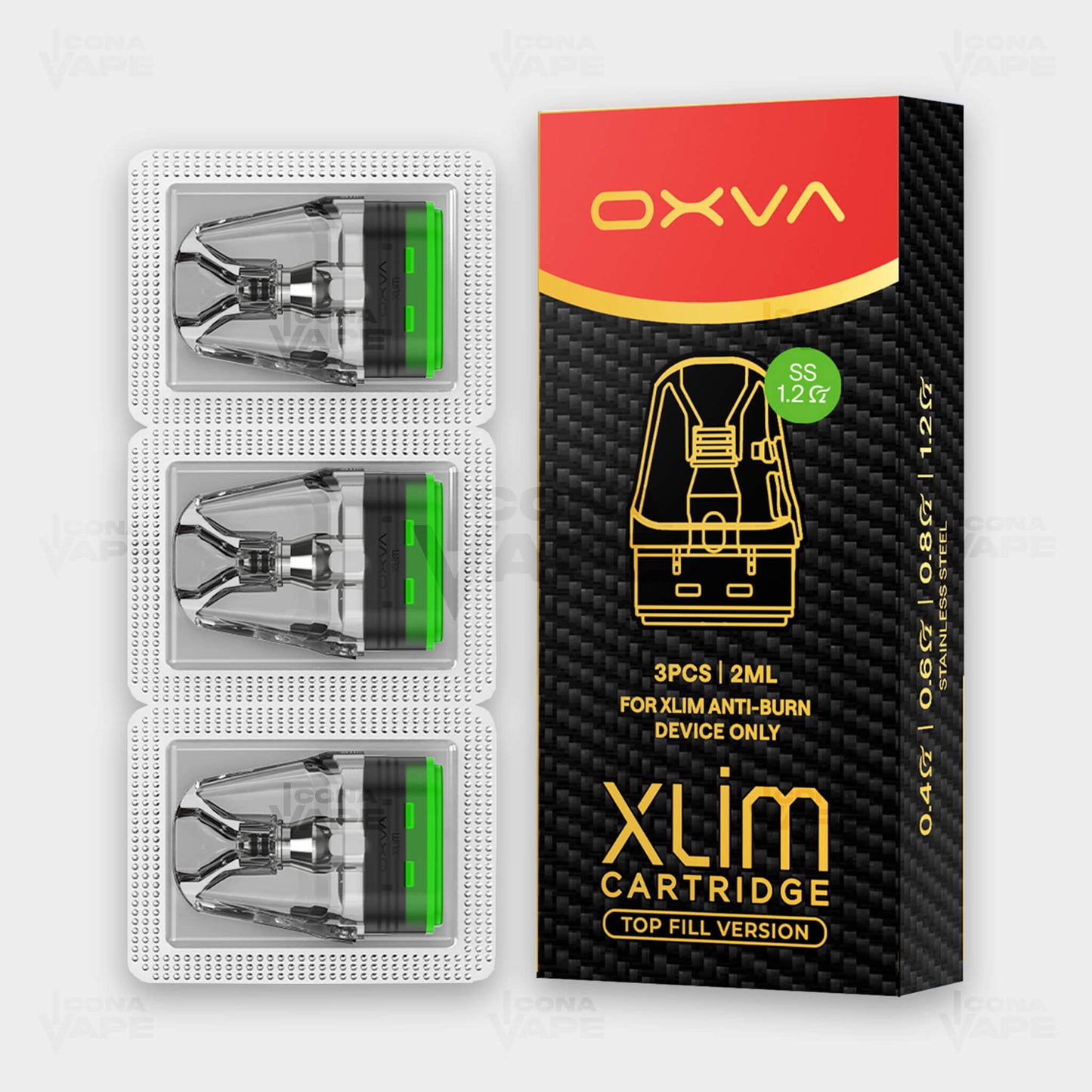 OXVA XLIM STAINLESS STEEL CARTRIDGE