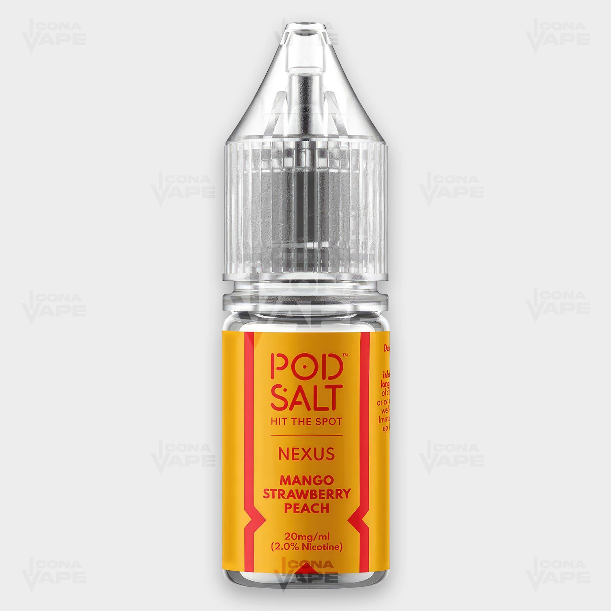 MANGO STRAWBERRY PEACH - POD SALT NEXUS - 10ML