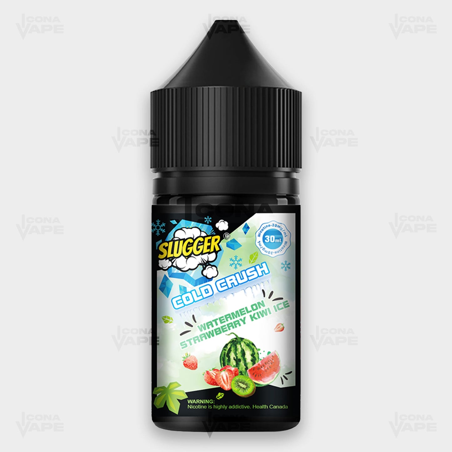 WATERMELON STRAWBERRY KIWI ICE - SLUGGER COLD CRUSH - 30ML
