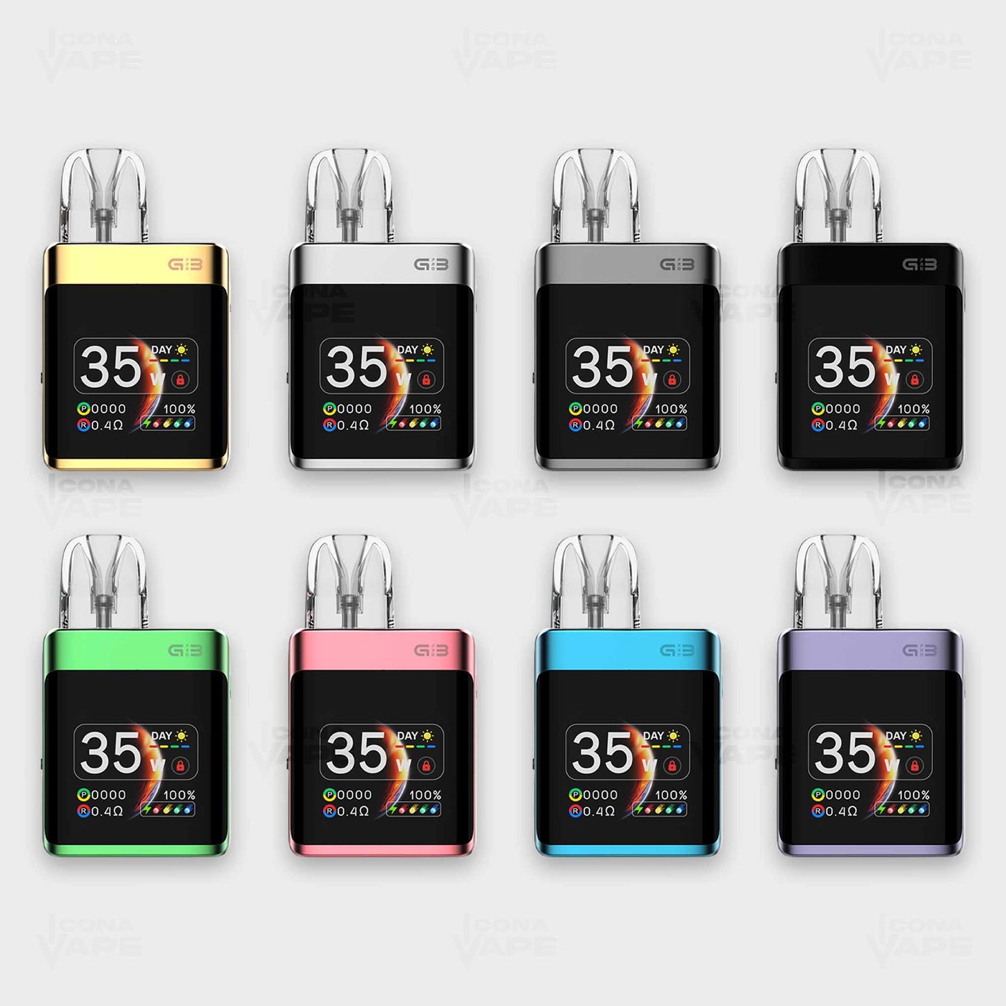 Uwell Caliburn G3 Pro KOKO Pod Kit All Colors – Full-Screen Smart Vape Device in Pakistan by ICONA VAPE