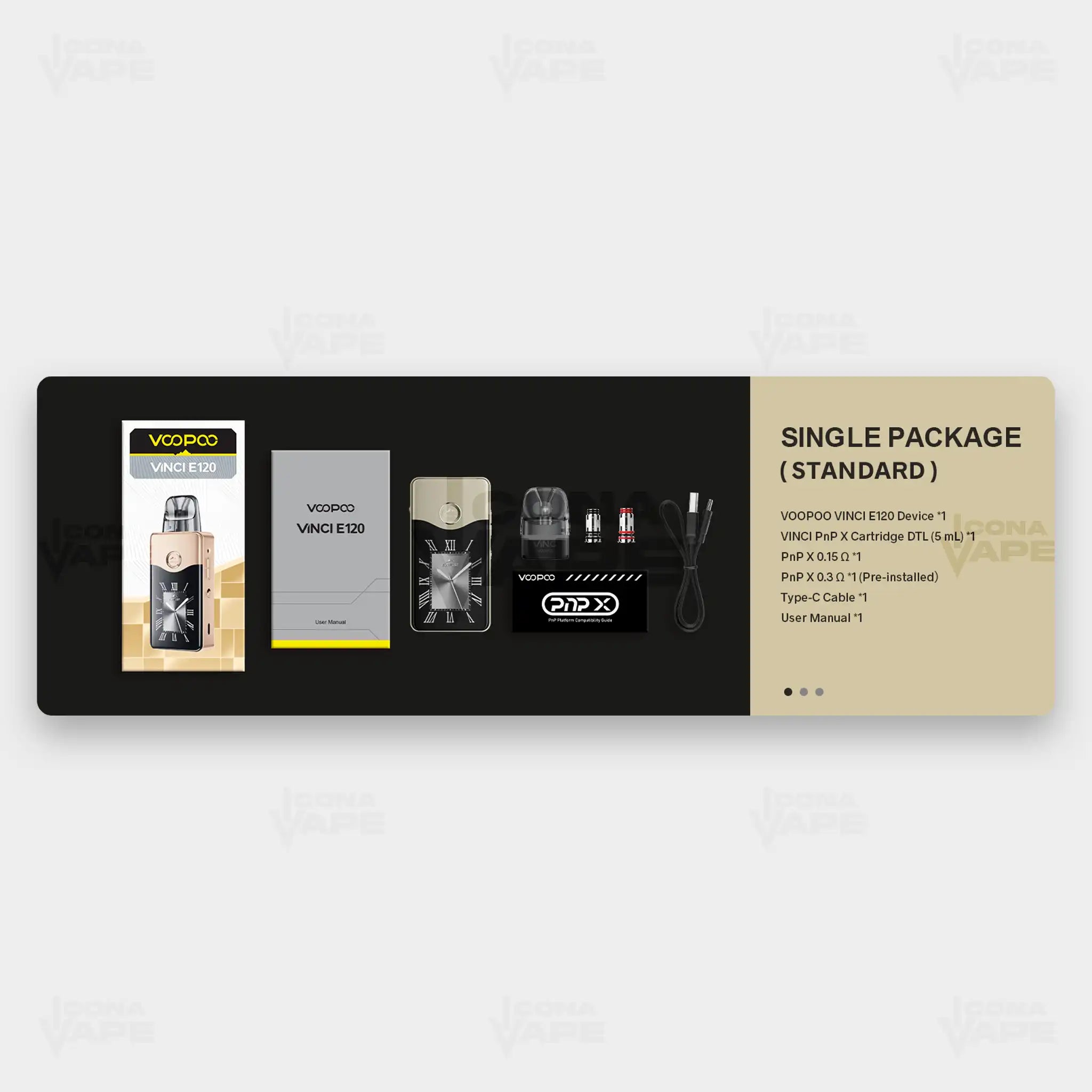 VOOPOO VINCI E120 POD KIT