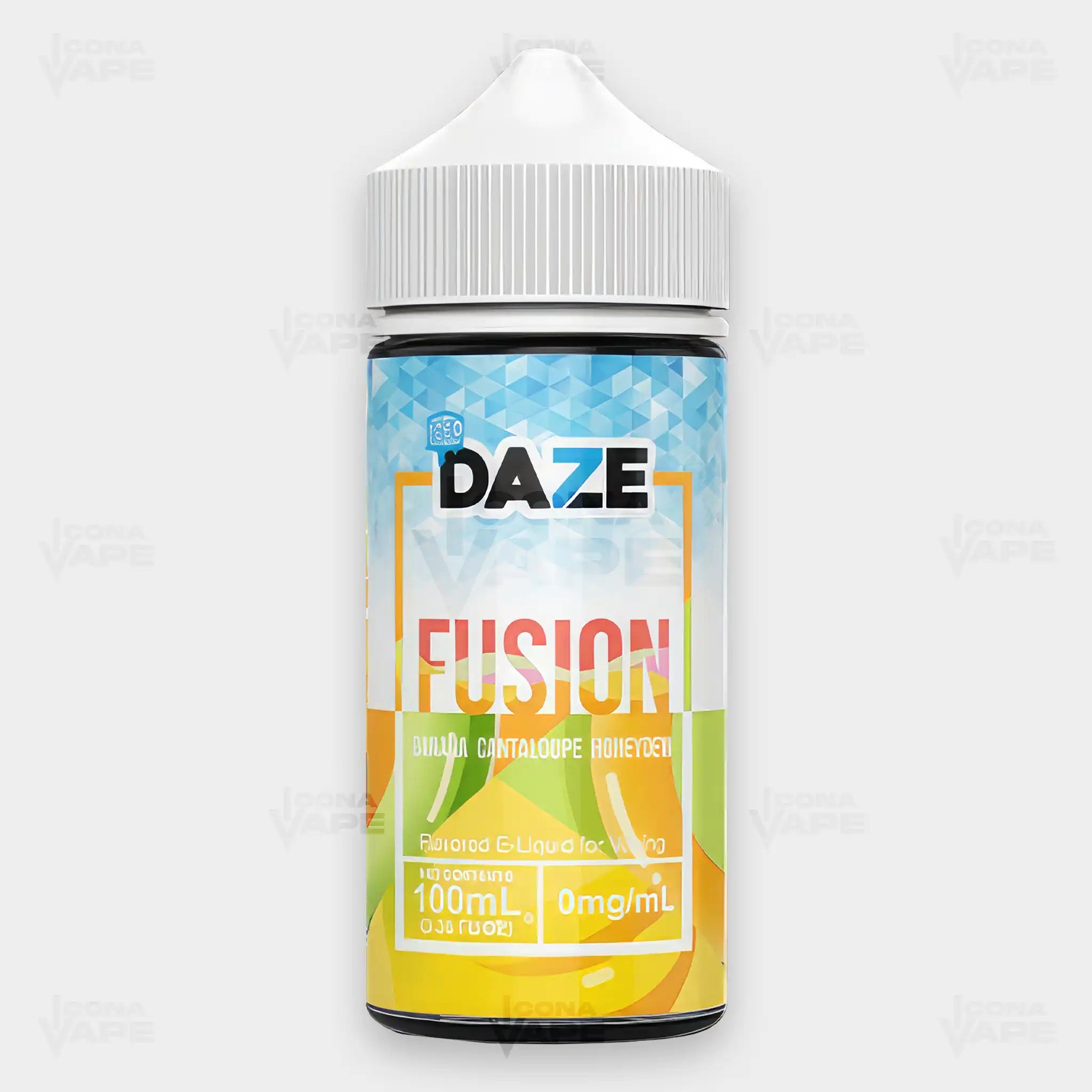 ICED BANANA CANTALOUPE HONEYDEW - 7 DAZE FUSION - 100ML