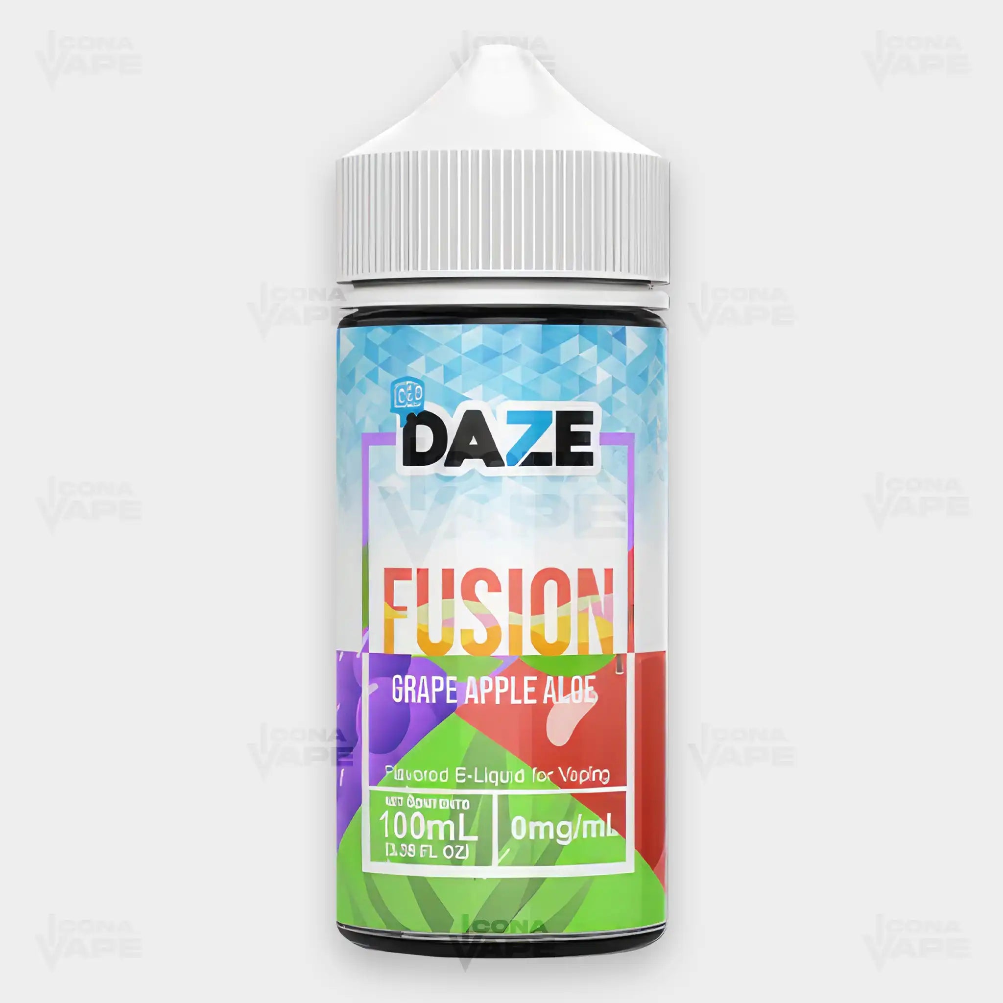 ICED GRAPE APPLE ALOE - 7 DAZE FUSION - 100ML