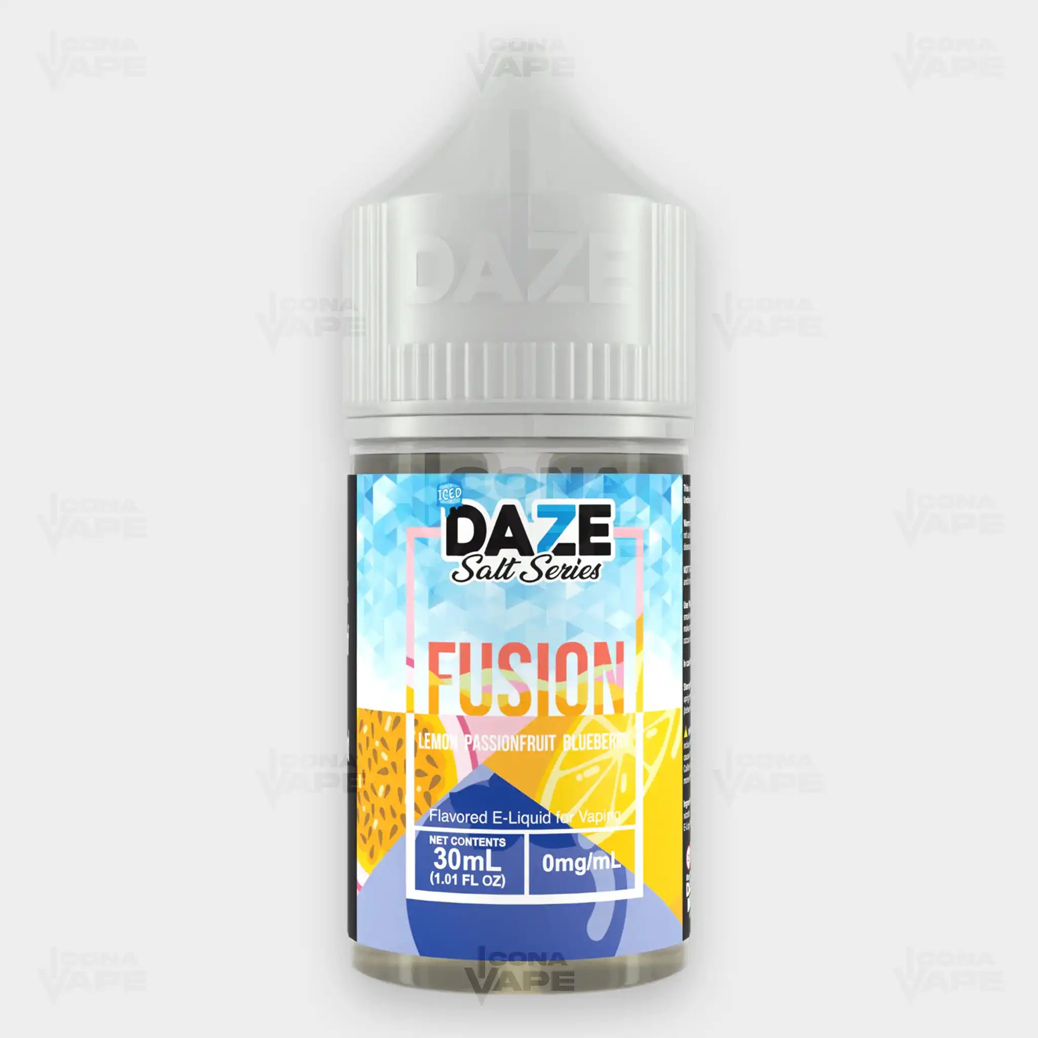 ICED LEMON PASSIONFRUIT BLUEBERRY - 7 DAZE FUSION - 30ML