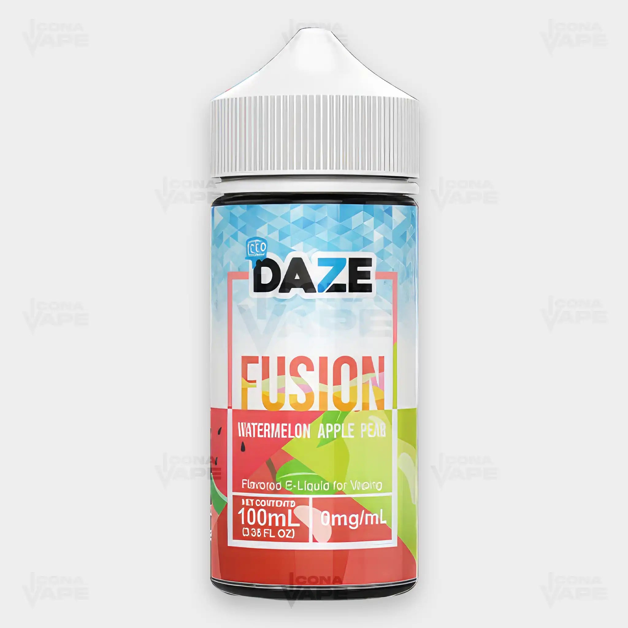 ICED WATERMELON APPLE PEAR - 7 DAZE FUSION - 100ML
