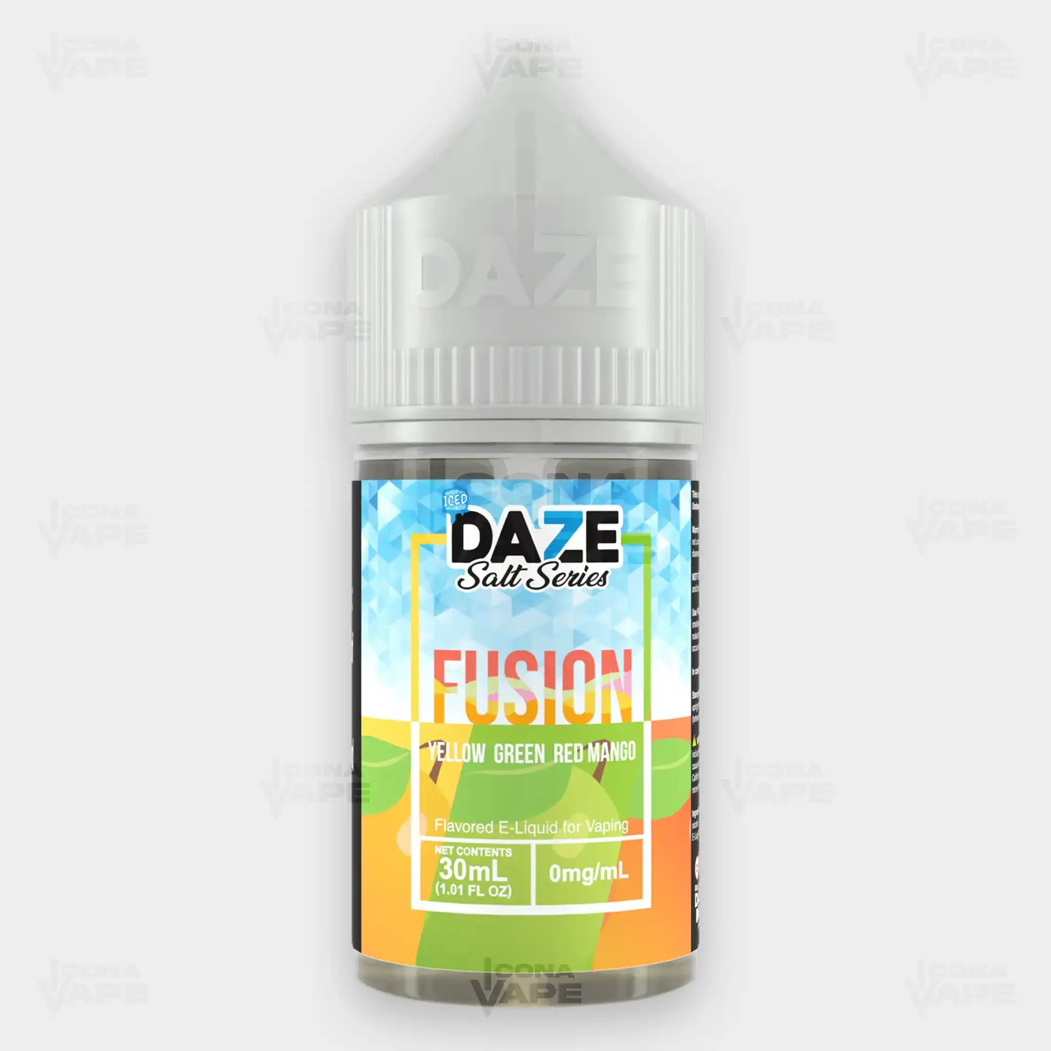 ICED YELLOW GREEN RED MANGO - 7 DAZE FUSION - 30ML