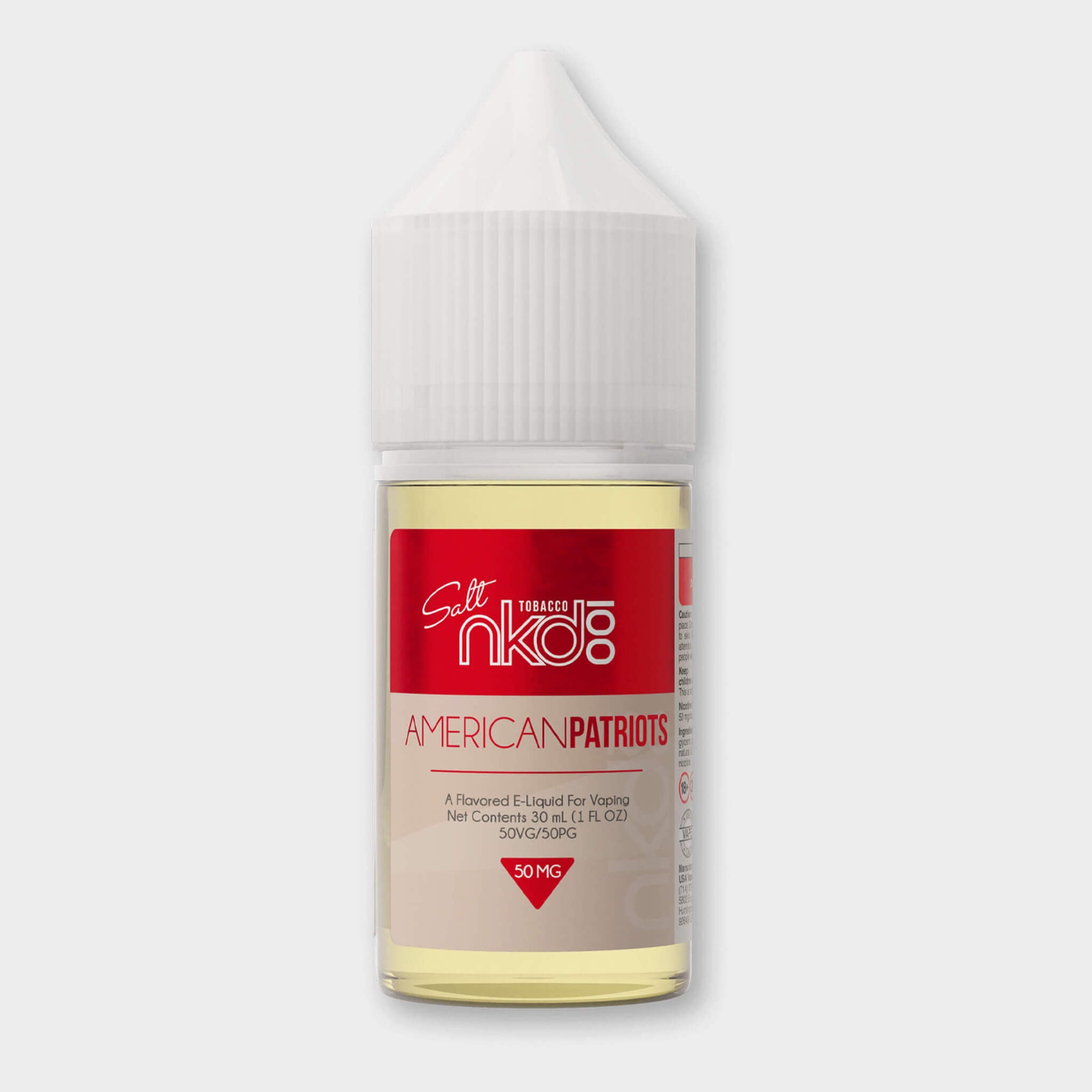 AMERICAN PATRIOTS - NKD 100 SALT E-LIQUID - 30ML