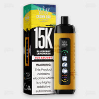 Al Fakher Crown Bar 15K Ice Adjust Blueberry Lemonade in Pakistan - Disposable Vape - ICONA VAPE