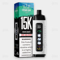 Al Fakher Crown Bar 15K Ice Adjust Gum Mint in Pakistan - Disposable Vape - ICONA VAPE