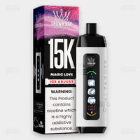 Al Fakher Crown Bar 15K Ice Adjust Magic Love in Pakistan - Disposable Vape - ICONA VAPE