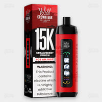 Al Fakher Crown Bar 15K Ice Adjust Strawberry Punch in Pakistan - Disposable Vape - ICONA VAPE