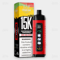 Al Fakher Crown Bar 15K Ice Adjust Watermelon Pineapple in Pakistan - Disposable Vape - ICONA VAPE