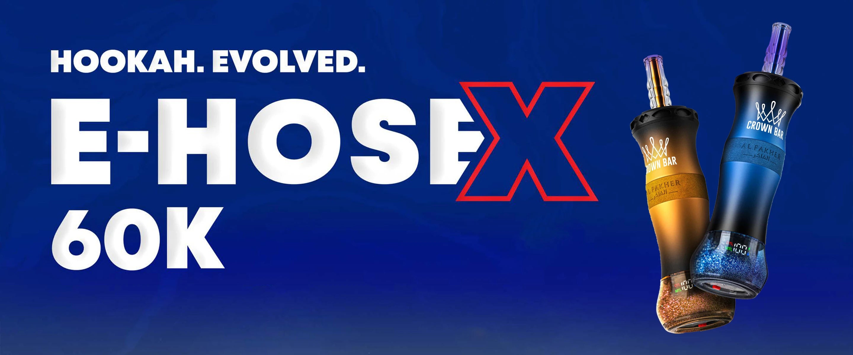 Al Fakher Crown Bar 60K E-Hose X Disposable Vape in Pakistan | ICONA VAPE