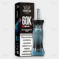 Al Fakher Crown Bar E-Hose X Hubba - 60,000 Puffs Disposable Vape - Buy in Pakistan - ICONA VAPE