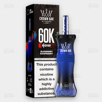 Al Fakher Crown Bar E-Hose X Blueberry Mint - 60,000 Puffs Disposable Vape - Buy in Pakistan - ICONA VAPE