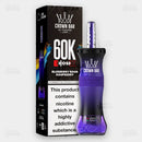 Al Fakher Crown Bar E-Hose X Ice Blue - 60,000 Puffs Disposable Vape - Buy in Pakistan - ICONA VAPE