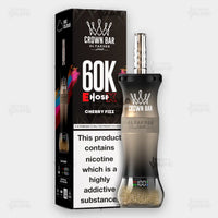 Al Fakher Crown Bar E-Hose X Blueberry Sour Raspberry - 60,000 Puffs Disposable Vape - Buy in Pakistan - ICONA VAPE