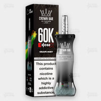 Al Fakher Crown Bar E-Hose X Fusion Pop - 60,000 Puffs Disposable Vape - Buy in Pakistan - ICONA VAPE