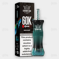 Al Fakher Crown Bar E-Hose X Grape - 60,000 Puffs Disposable Vape - Buy in Pakistan - ICONA VAPE