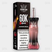 Al Fakher Crown Bar E-Hose X Summer Dream - 60,000 Puffs Disposable Vape - Buy in Pakistan - ICONA VAPE