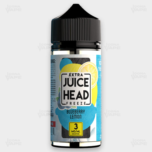 Juice Head Extra Freeze Blueberry Lemon 100ml 3mg Vape Juice Bottle