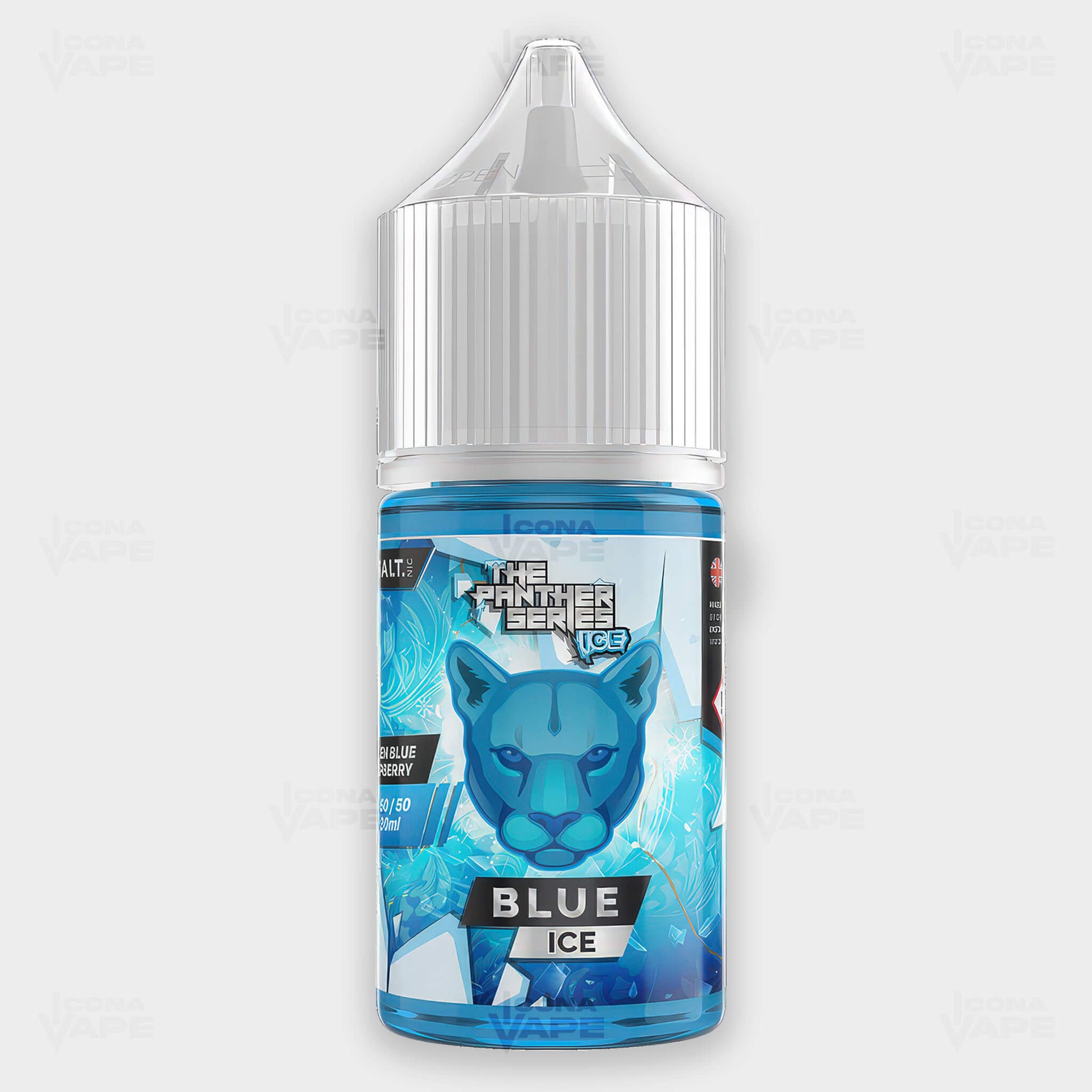 Dr Vapes Panther Series Blue Ice 30ml – Icy Blue Raspberry Salt Nicotine E-liquid Pakistan
