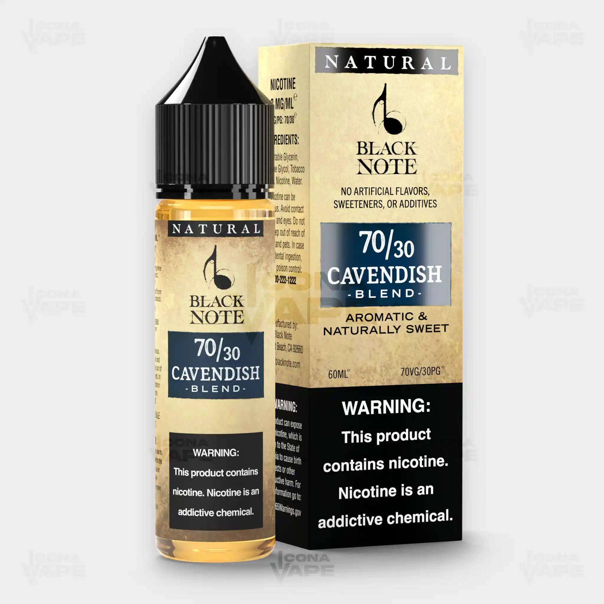 CAVENDISH - BLACK NOTE - 60ML