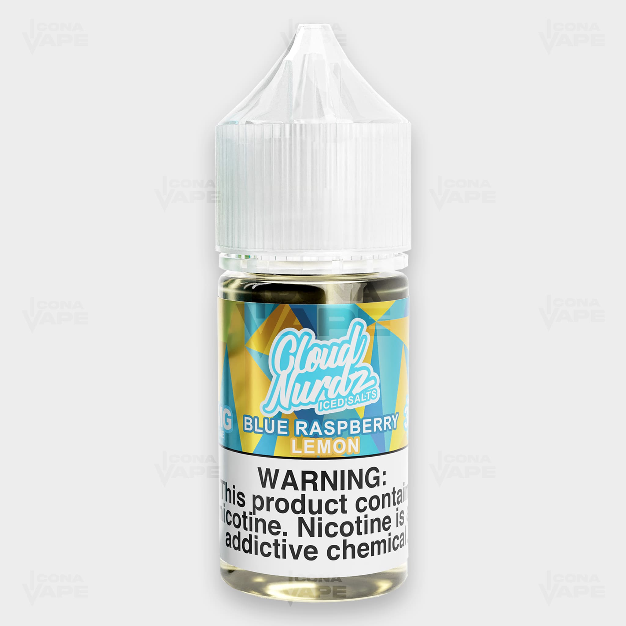ICED BLUE RASPBERRY LEMON - CLOUD NURDZ - 30ML