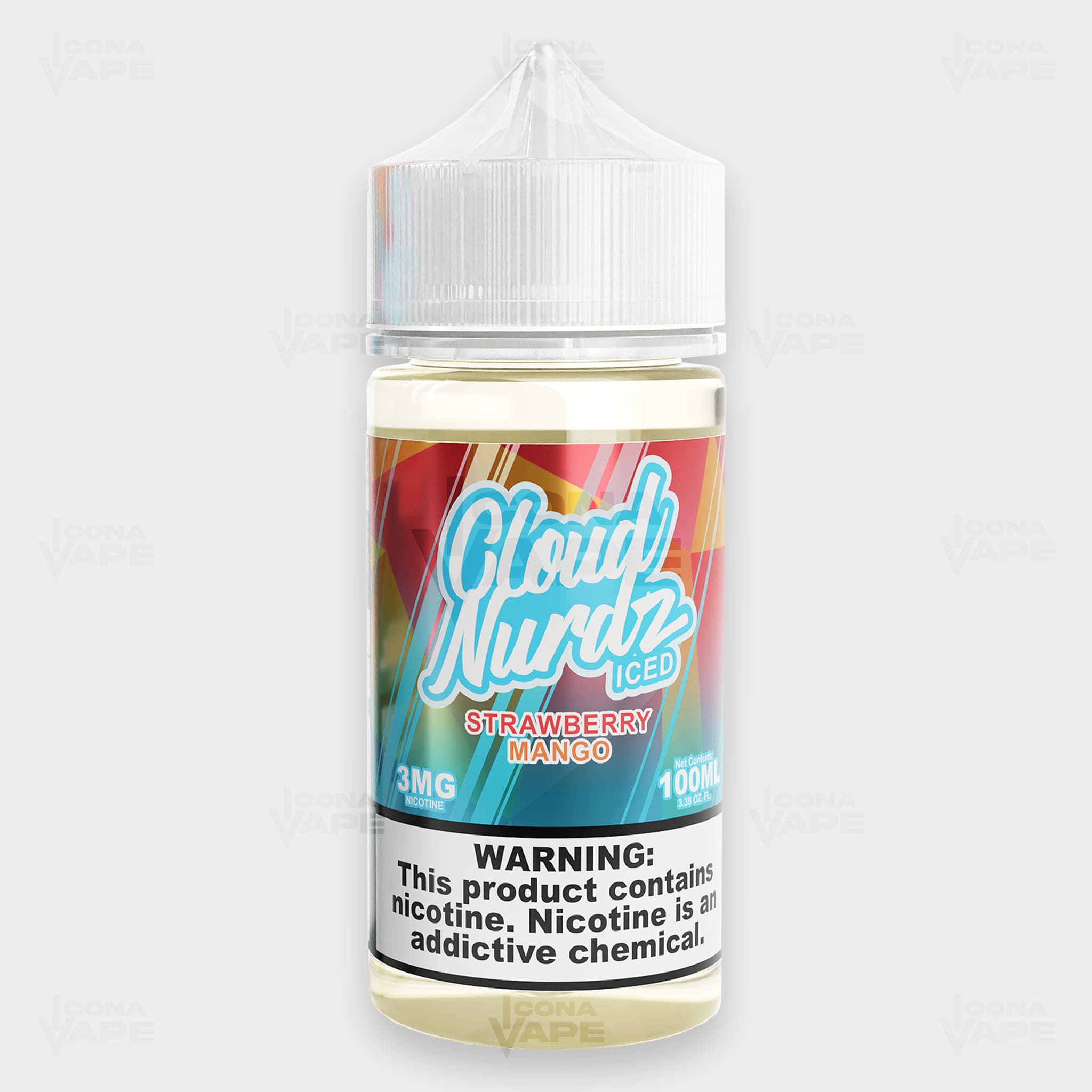 ICED STRAWBERRY MANGO - CLOUD NURDZ - 100ML
