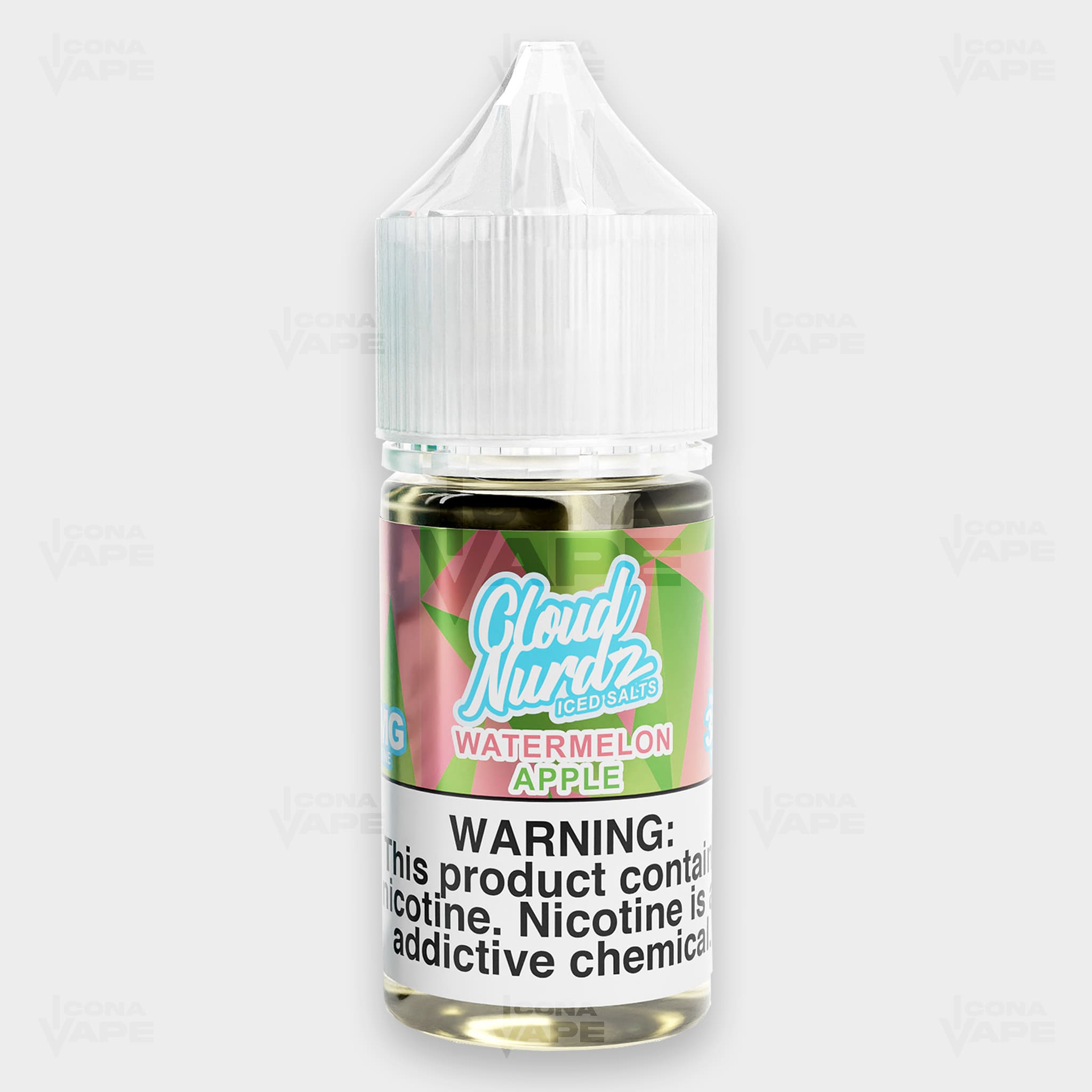 ICED WATERMELON APPLE - CLOUD NURDZ - 30ML