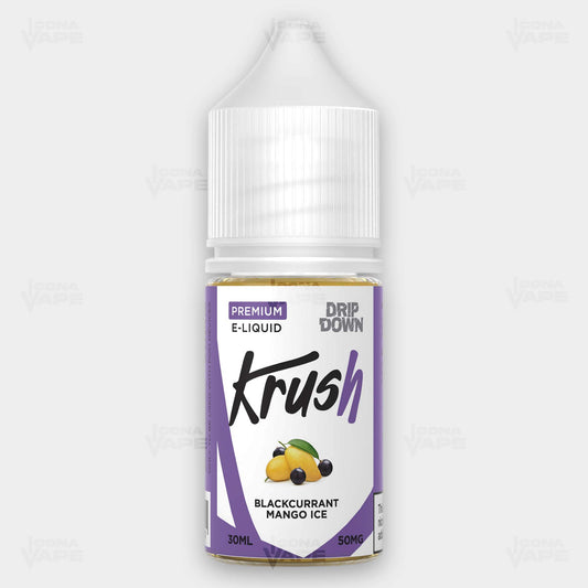 Drip Down Krush Blackcurrant Mango Ice 30ml Bottle – Exotic Mango Berry Ice E-Liquid in Pakistan