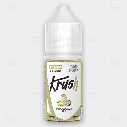 Drip Down Krush Pina Colada Ice 30ml Bottle – Tropical Pineapple Coconut Vape Juice in Pakistan