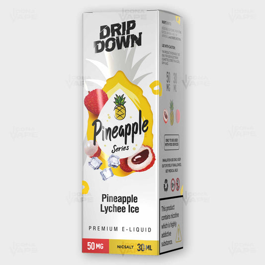 DRIP DOWN PINEAPPLE SERIES - PINEAPPLE LYCHEE ICE - 30ML