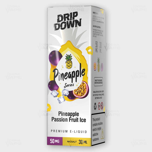 DRIP DOWN PINEAPPLE SERIES - PINEAPPLE PASSION FRUIT ICE - 30ML