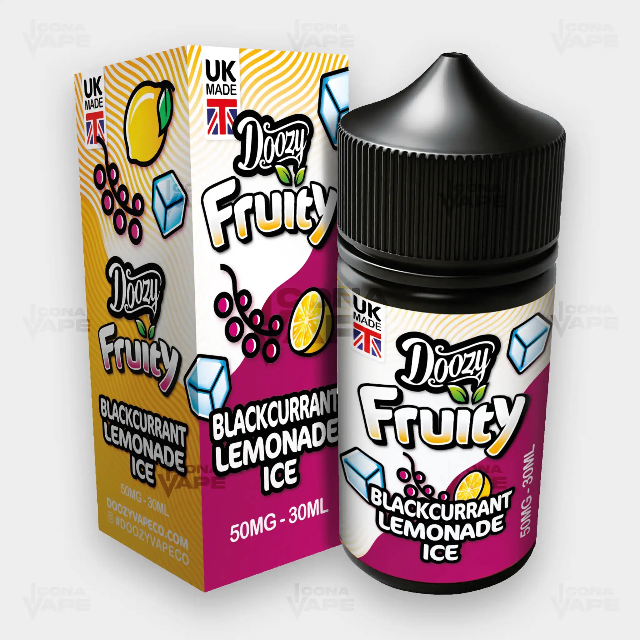 BLACKCURRANT LEMONADE ICE - DOOZY FRUITY - 30ML