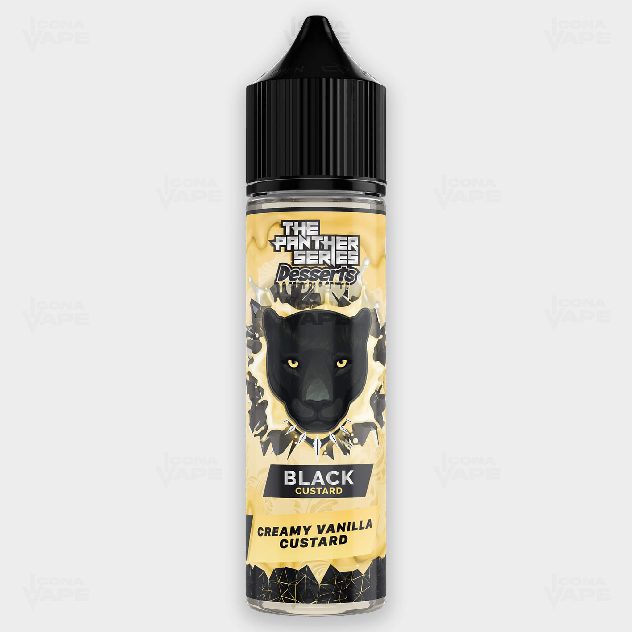 BLACK CUSTARD - DR VAPES PANTHER DESSERTS - 60ML